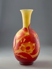 Gallé - vase floral original