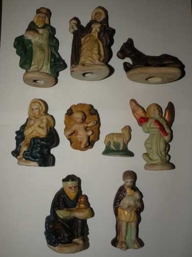 Lot personnages creche - de, de