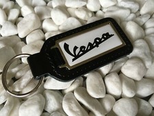 Porte-Clés En Cuir Noir