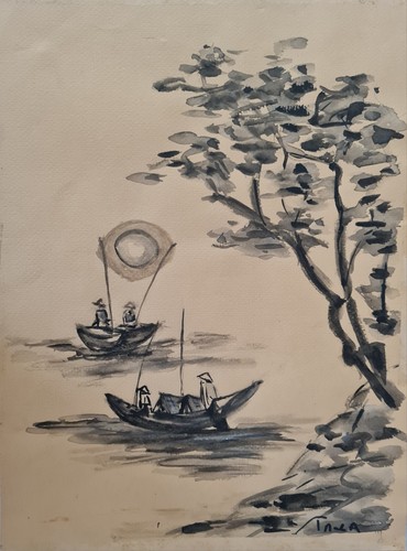Tableau extrême oriental - tableau, extrême-oriental