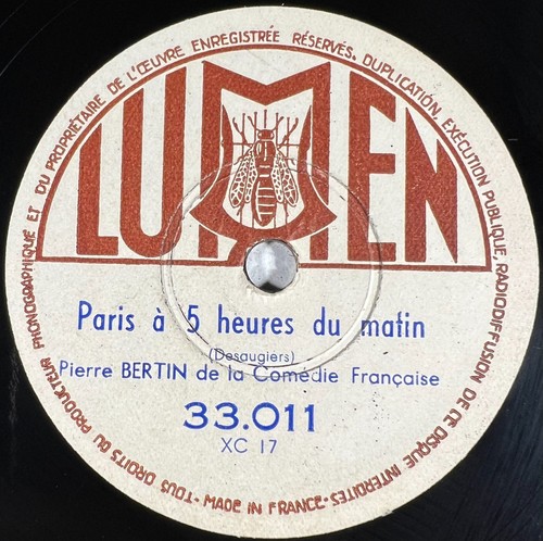 Pierre bertin paris à - :, 5