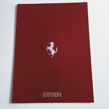 FERRARI  Catalogue automobile  348 tb - 348 ts - MONDIAL T - TESTAROSSA - F 40