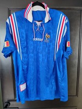 Bernard Allou Equipe De France Espoirs 1997 Match Worn Shirt