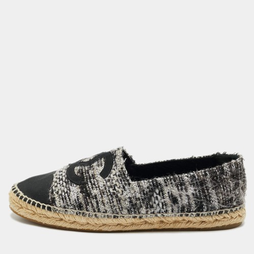 Espadrilles plates chanel - plates,