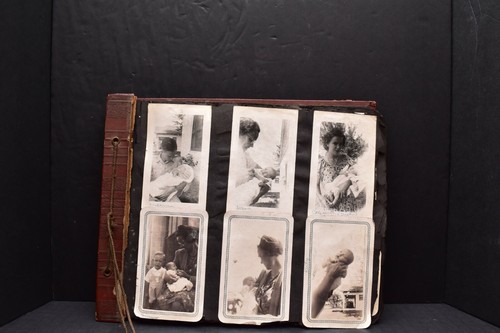Vintage 1940 50s photo album - photo,
