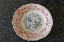 Ancienne assiette parlante - , en