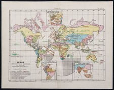 1874 - Carte des trois règnes