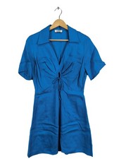 SANDRO Robe à manches courtes Dames Robe T EU 36 bleu style festif