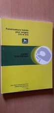 John Deere pulvérisateur trainé pour verger 310 et 315 : notice d'entretien C1