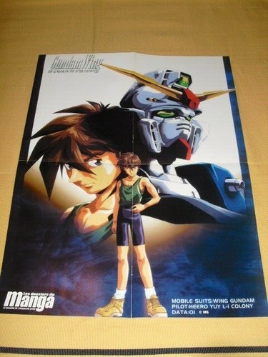 Poster manga 60x40 - manga, gundam