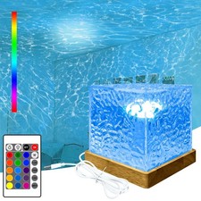 Lampe Vague d'Eau, 16 Couleurs