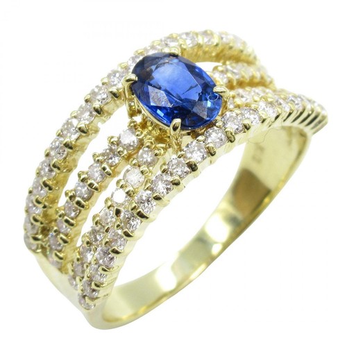 Bijoux bague diamant saphir - bijoux,