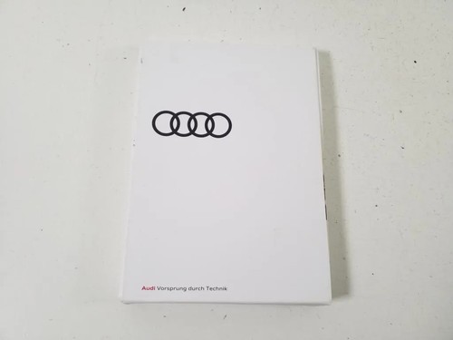 Audi 8w2 b9 carnet - audi, a4