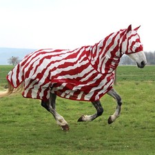 HorSeven Buzz-Off Zebra Avec