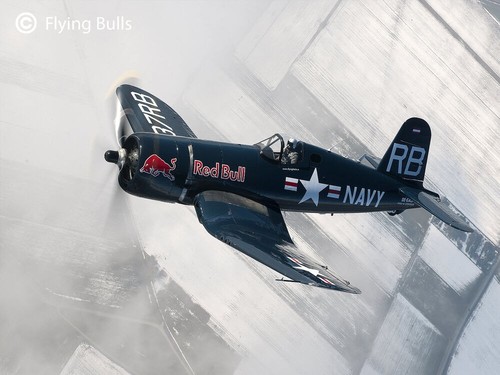 Flying bulls f4u - flying, corsair