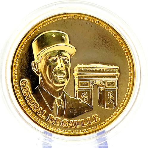 Médaille general charles de - general,