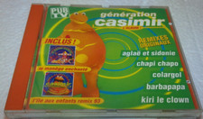 CD GÉNÉRATION CASIMIR ° ORIGINAUX + REMIXES  BARBAPAPA  CHAPI CHAPO ETC.... ° CD