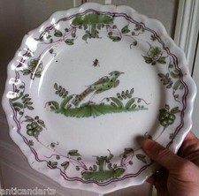 Assiette faience XVIII-XIXeme