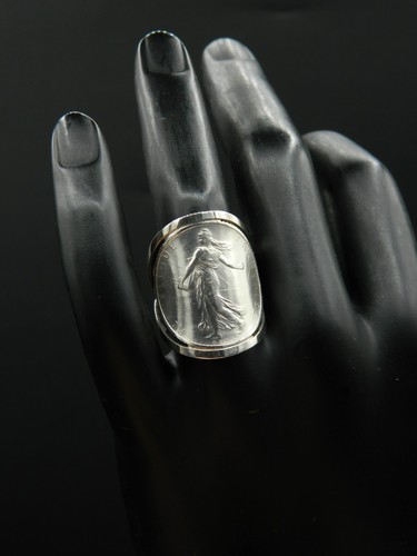 A28 bague vintage semeuse - a28,