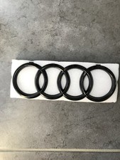 logo audi calandre noir