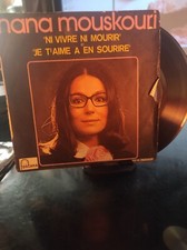 Vynil 45 Tour Nana Mouskouri Ni Vivre Ni Mourir