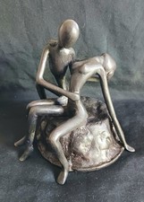 Statue En Bronze Signé ZION