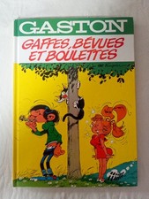 Gaston Lagaffe album double :gaffes,bévues et boulettes , le gang des gaffeurs