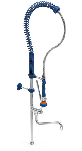 Robinet douchette avec - col, de