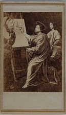 Photo d’après Peinture de Raphael France Photo Cdv PL45L2n12 Vintage Albumine 