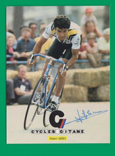CYCLISME carte cycliste HUBERT