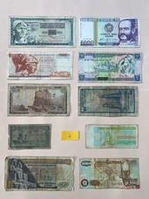 Banknotes World 🌎 #lot 10 Billets Monde #ref:2