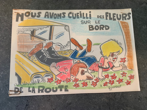 Dessin presse original - dessin,