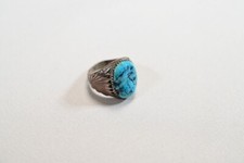 Bague turquoise en argent