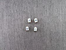 LEGO Briques Blanches avec Lettre Ref 3005ptCs 3005ptKs 3005ptUs 3005ptJs