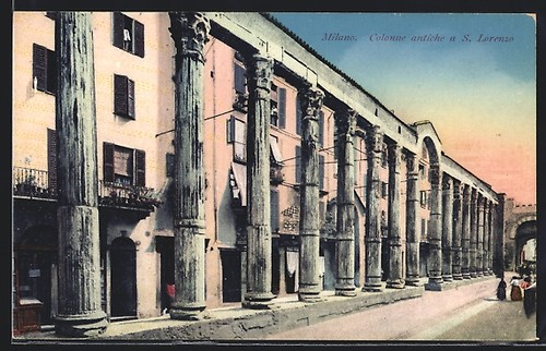 Milan colonne antique s - colonne, a