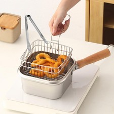 Mini friteuse avec panier 2500 ml légère pour ragoûts, frites et chips
