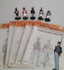 Lot De 5 Soldats En Plomb