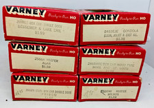 VARNEY - HO - Lot de 6 boîtes vide pour wagon américain