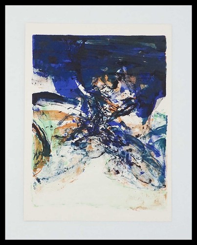Zao wou hommage à - ,