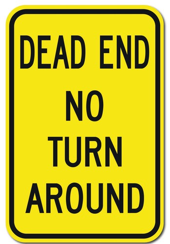 Dead end turn - end,