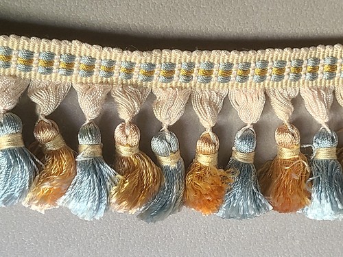 Galon pompons garniture - galon, à