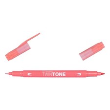 [WS-PK77] TOMBOW Feutre Dessin Double Pointe 0,8 et 0,3 mm TwinTone rose cerise