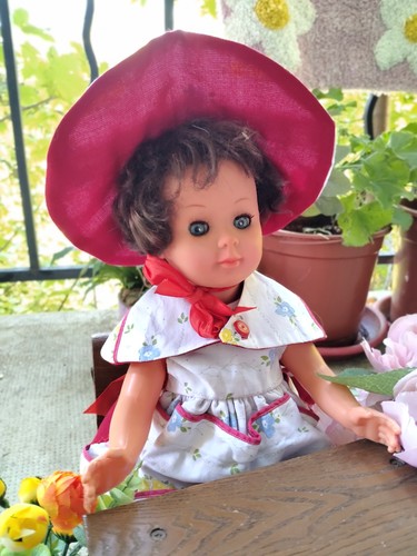 Poupee marie francoise brune - marie,