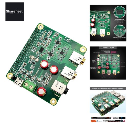 Raspberry hifi es9038q2m - pi,