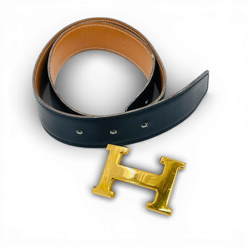 Auth hermes belt cuir - h-belt,