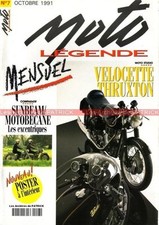 MOTO LEGENDE   7 SUNBEAM S7 VELOCETTE 500 Thruxton MOTOBECANE L4C Soichiro HONDA