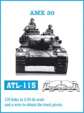 Friulmodel ATL-115 - 1/35 AMX-30 (Chaînes) Neuf