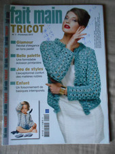 catalogue  Fait main tricot N° 1 printemps 2013