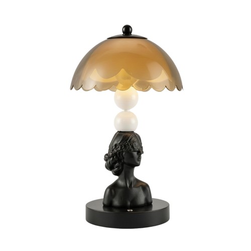 Lampe avec buste féminin - avec,