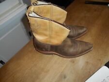 Très rares et belles Boots Diesel t 37 marron et beige Vintage collector tbe 25€